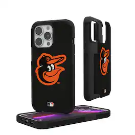 Keyscaper - MLB - Baltimore Orioles iPhone Solid Design Rugged Case - 15 - Multicolor