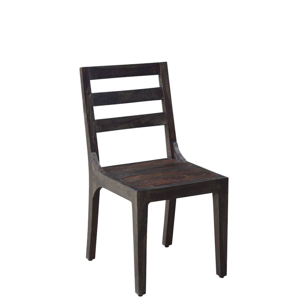 Alt View 7. Porter Designs - Fall River Solid Sheesham Wood Dining Chair - Brown.