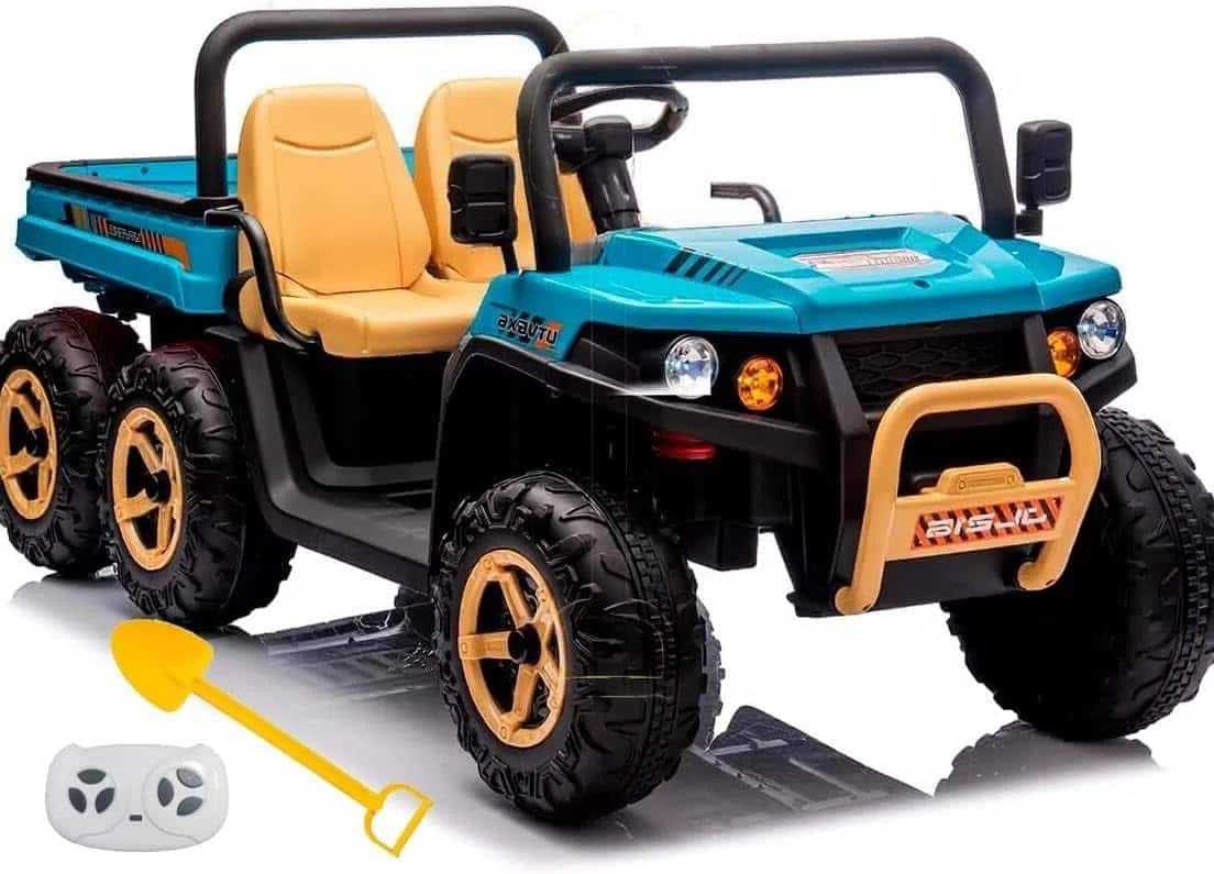 Jojoka - 24V Ride on Toys for Big Kids, 4WD Electric UTV 2 Seater Ride on Cars with Remote Control, Ride on Truck