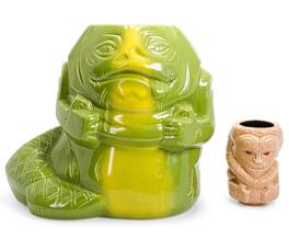 Geeki Tikis Star Wars Jabba The Hutt & Bib Fortuna Collectible Mugs | Set Of 2 - Green