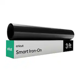 Cricut - Smart Iron on, 13 in x 3 ft (1) - Black