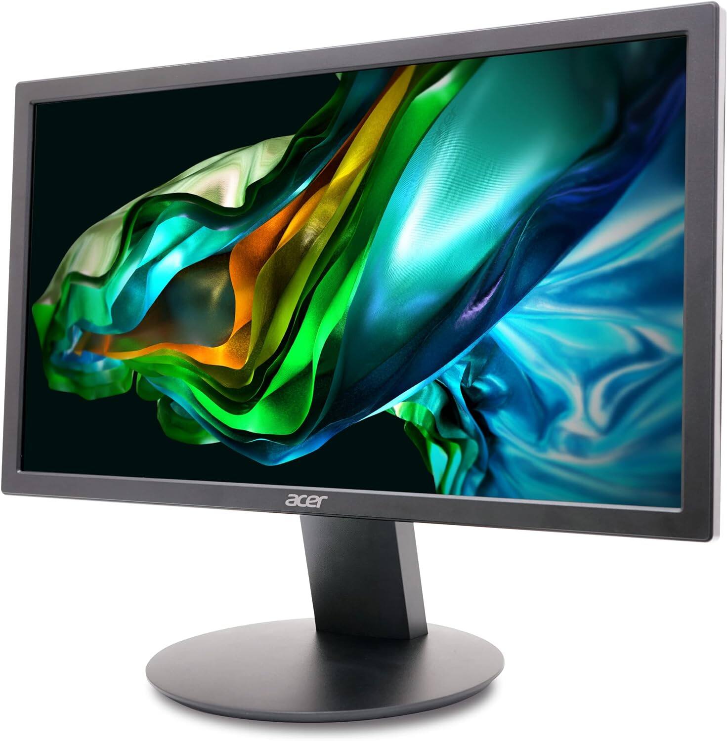 Left. Acer - K202Q BI 19.5" LCD Monitor 75Hz 1600x900 HD+ TN 6ms 200Nit HDMI VGA - Black.