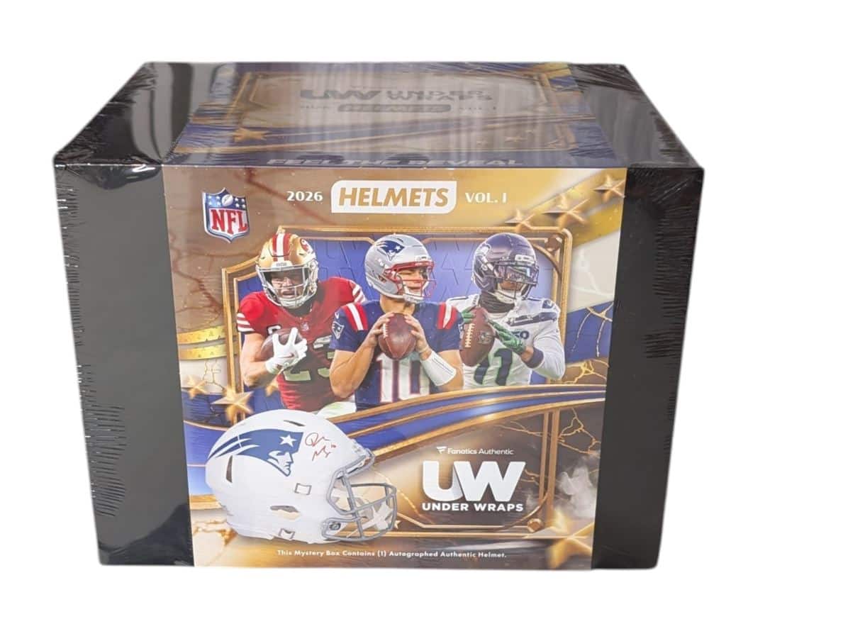 2026 Fanatics NFL Under Wraps Autographed Authentic Full Size