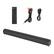 Front. Topteng - BS-10 2.0 Channel Home Theater Soundbar with Wireless Subwoofer, 3D Surround & TWS Pairing - Black - Black.