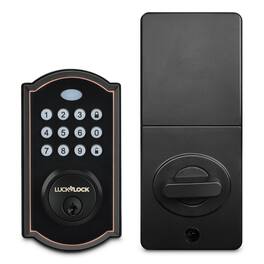 eco4life - Smart WiFi Door Lock with keypad - Black
