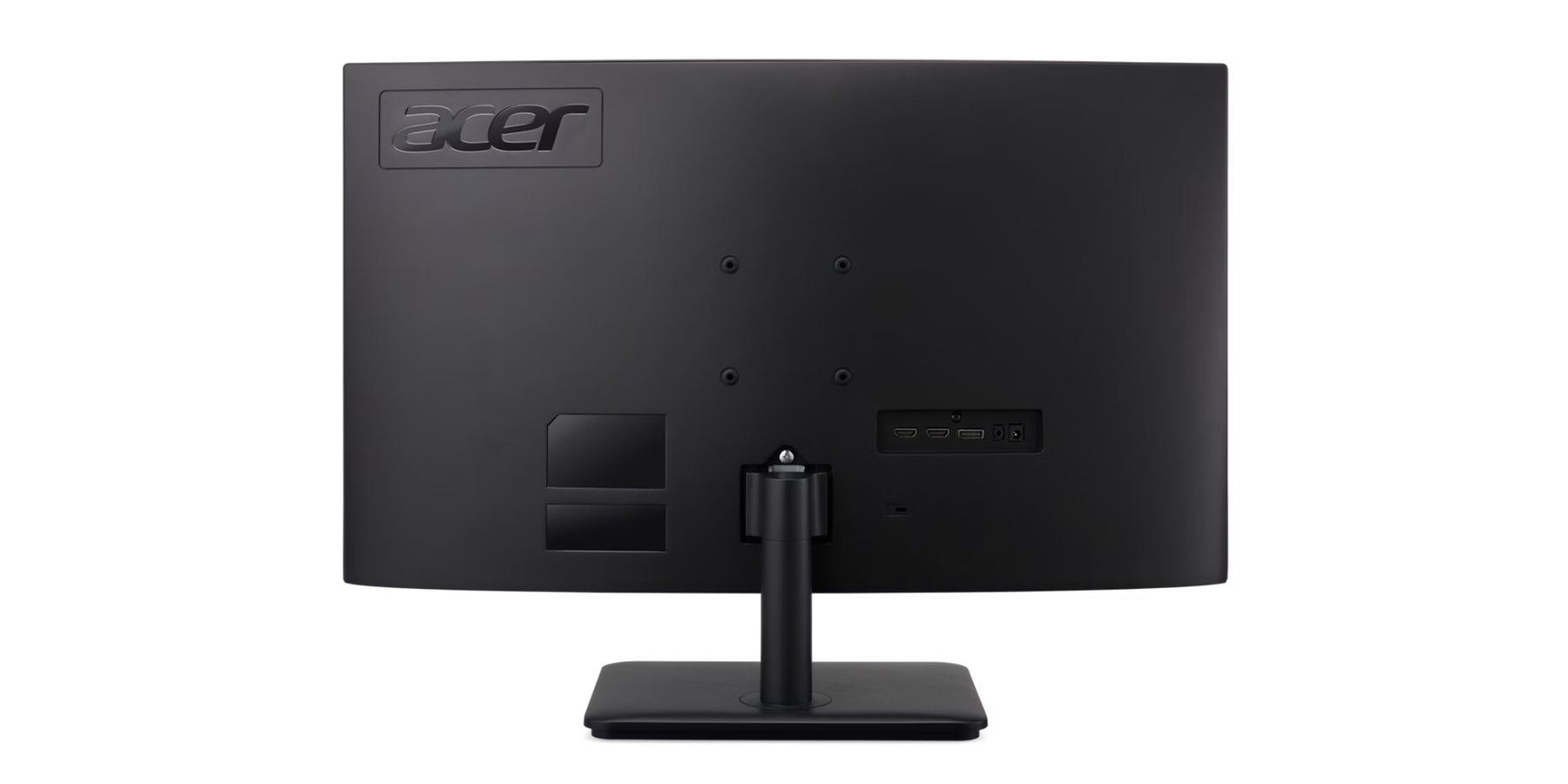 Back. Acer - Nitro EDA270U 27" VA Monitor 170Hz WQHD 2560x1440 1ms Response Time - Black.