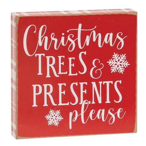Christmas Trees & Presents please