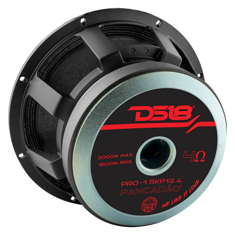 D518  
3000W MAX  
1500W RMS  
PRO-1.5KP12.4  
PANCADÃO  
4Ω  
WE LIKE IT LOUD
