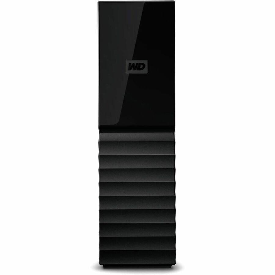 Alt View 3. Western Digital - WD My Book 22TB USB 3.0, Micro-B External Desktop Hard Drive WDBBGB0220HBK-NESN Black - Black.