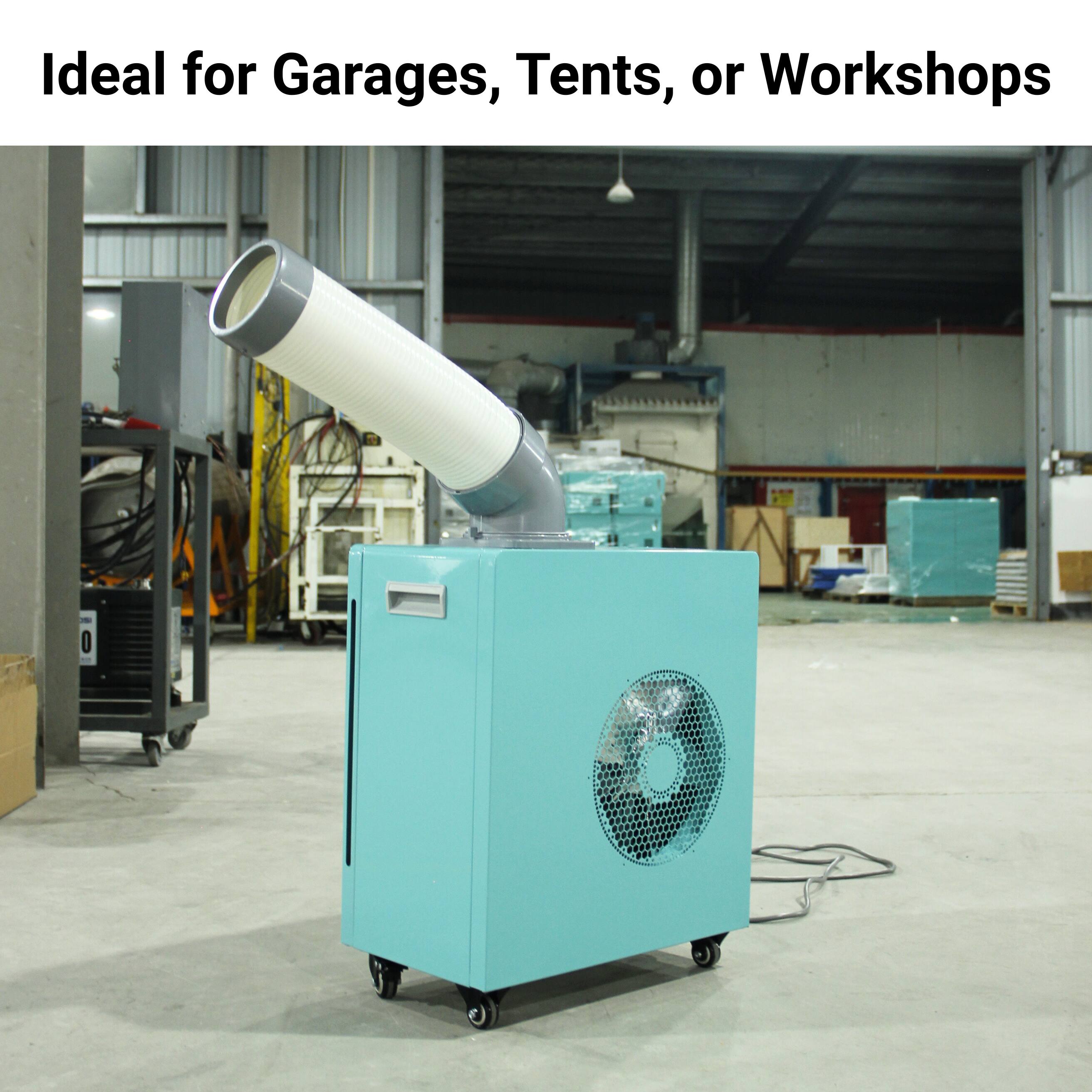 Ideal for Garages, Tents, or Workshops