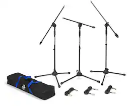 Samson - BL3 Boom Stand and Cable 3 Pack