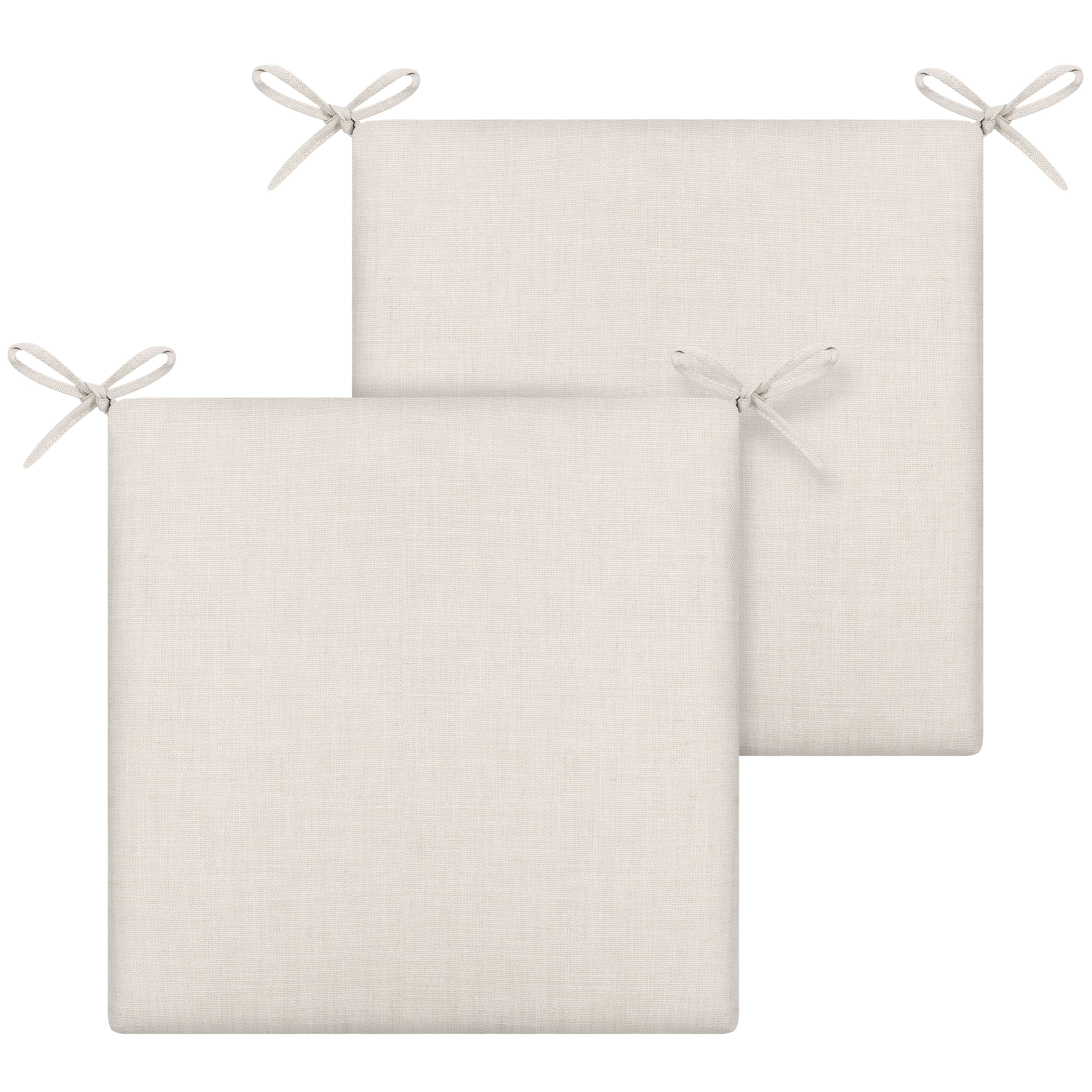 Nuu Garden - Patio 2-Piece Seat Cushions Outdoor Chair Pads with Zipper - Beige price history on PriceWatchPro