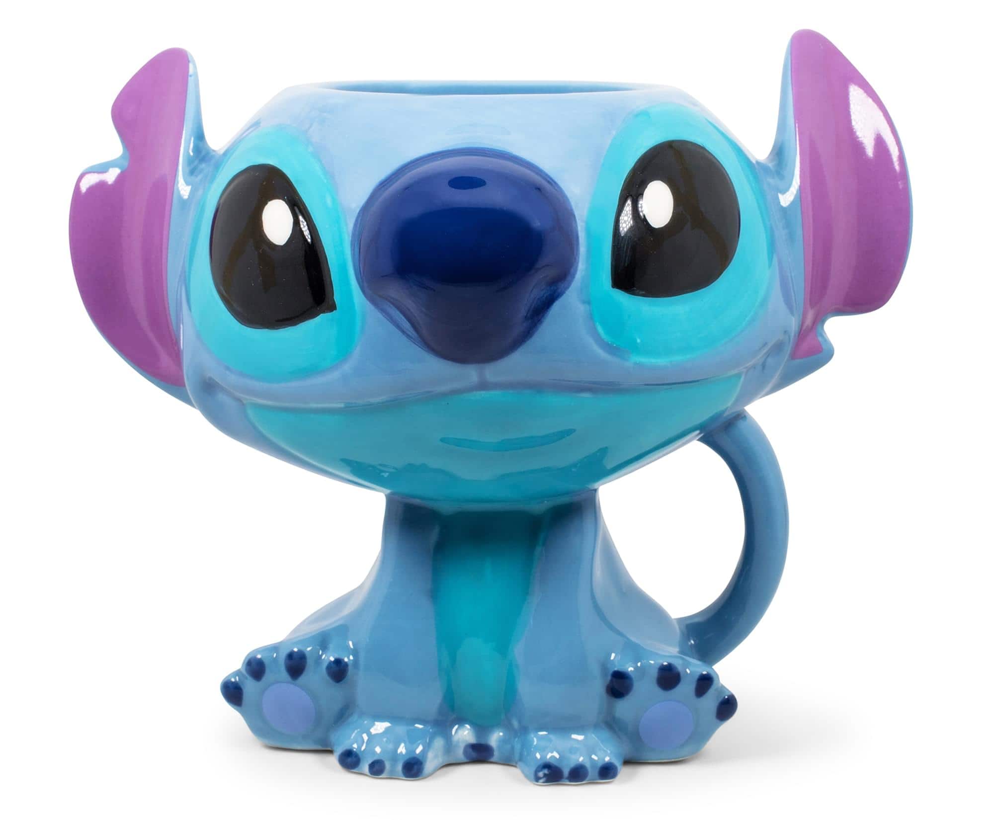 Silver Buffalo - Disney Lilo & Stitch 3D Ceramic Coffee Mug | Holds 15 Ounces - Blue price history on PriceWatchPro