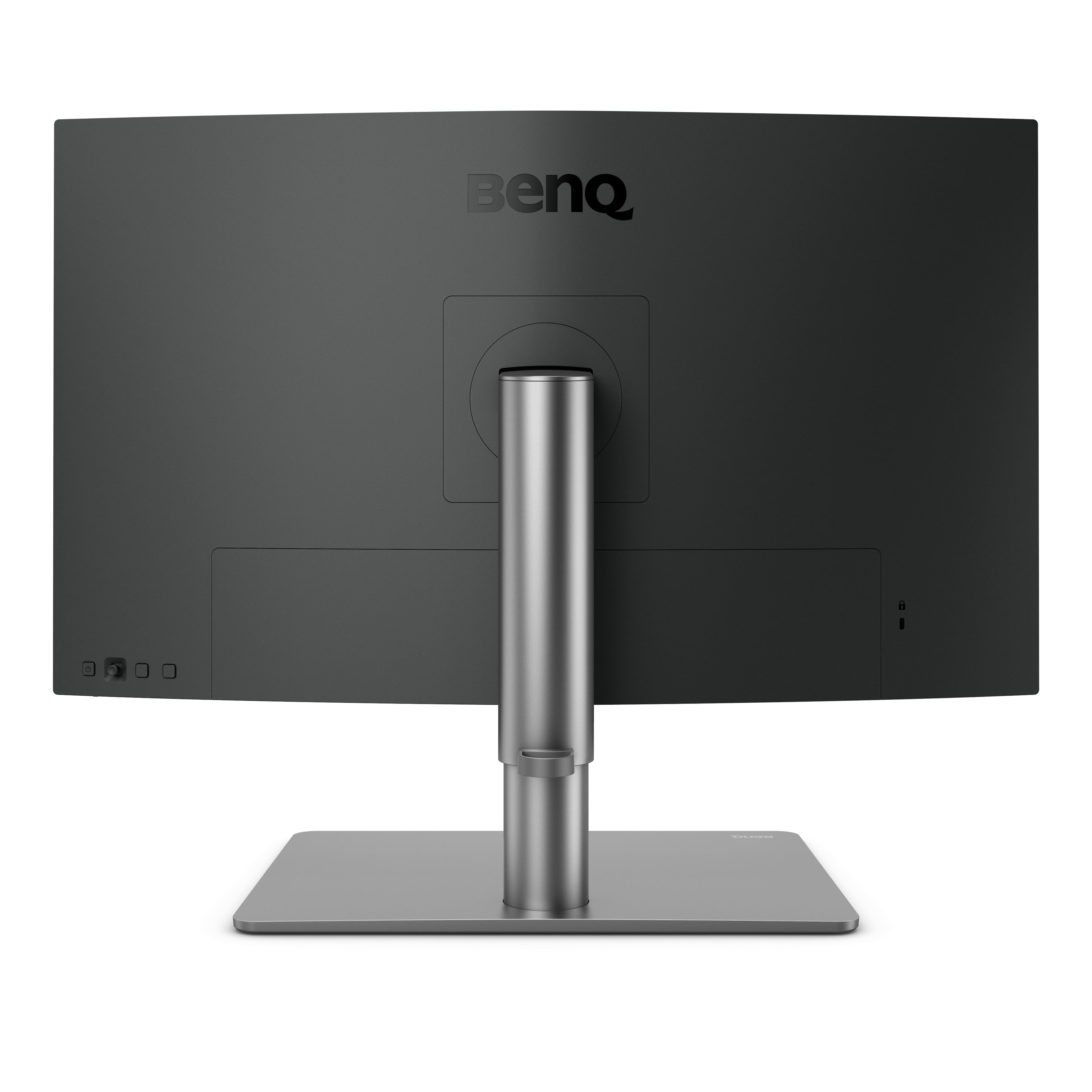 Back. BenQ - AQCOLOR PD2725U Designer 27" IPS LED 4K HDR 60Hz Mac Compatible Monitor (HDMI/DP/Thunderbolt 3 65W) - Metallic Gray.