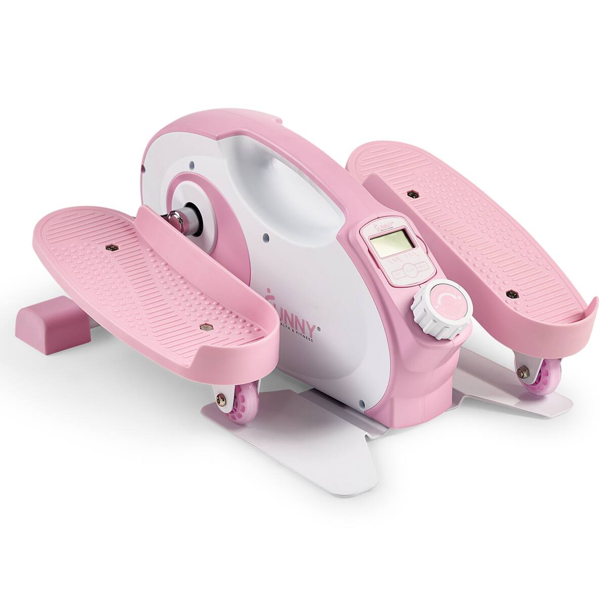 Sunny Health & Fitness Smart Under Desk Mini Elliptical Exercise