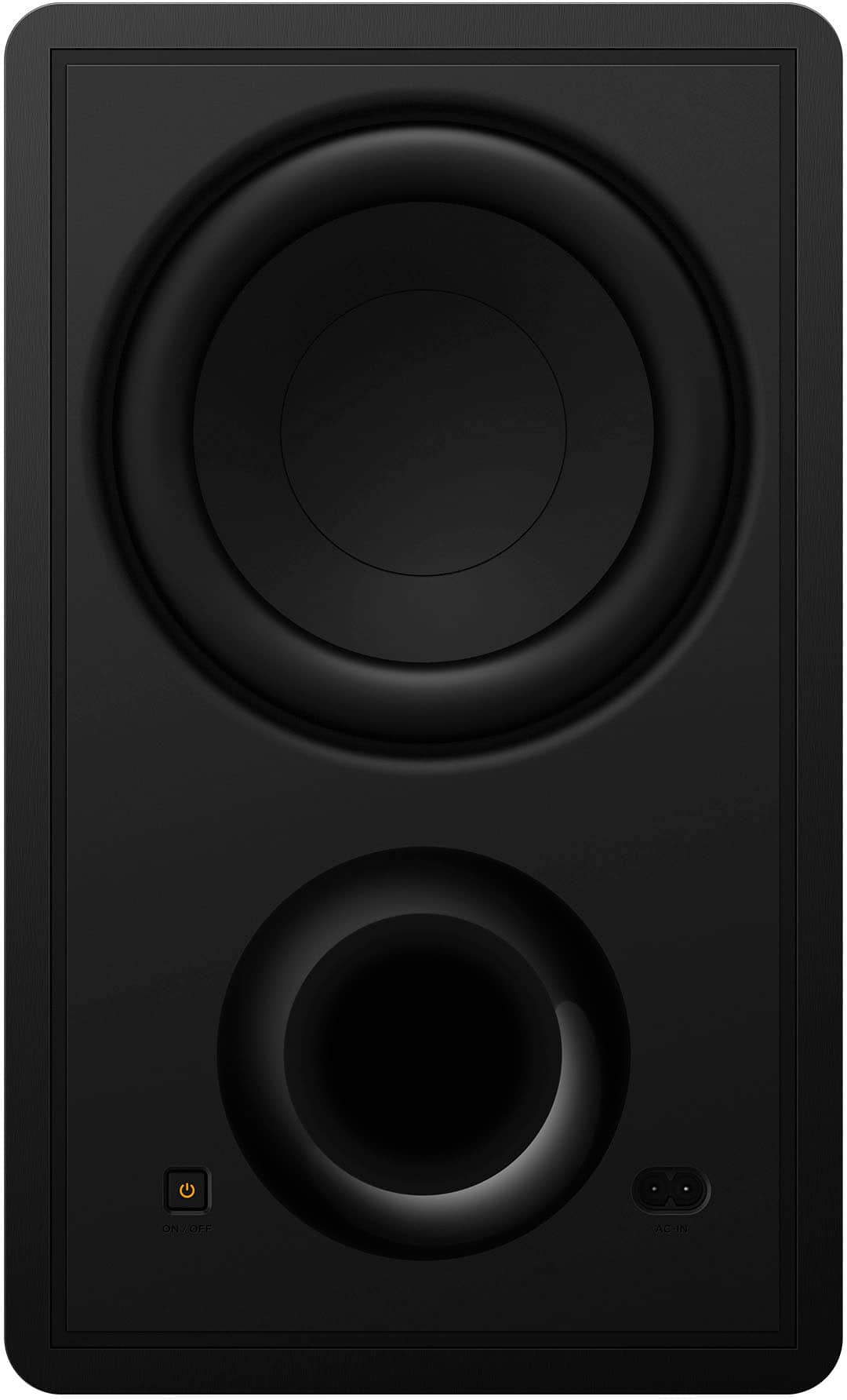 The text on the image reads "On/Off AC IN."