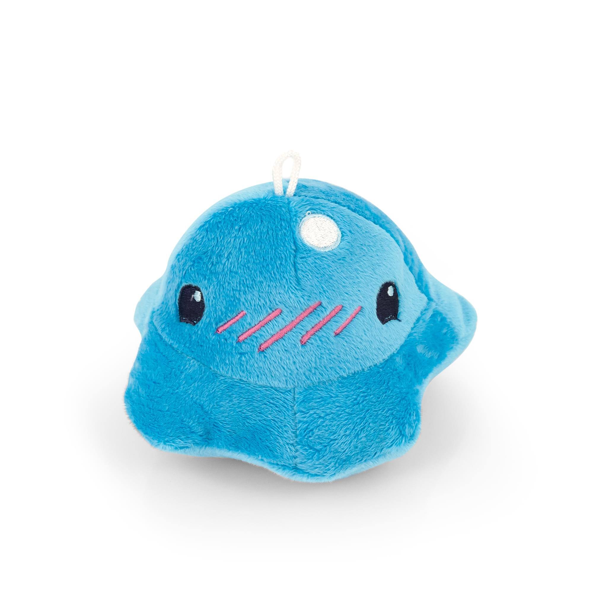 Alt View 1. Imaginary People - Slime Rancher Puddle Slime Plush Collectible | Soft Plush Doll | 4-Inch Tall - Blue.