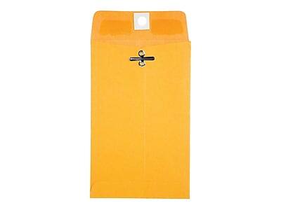 Alt View 1. Quality Park - Clasp & Moistenable Glue Kraft Catalog Envelopes, 4" x 6.38", 100/Box - Brown Kraft.