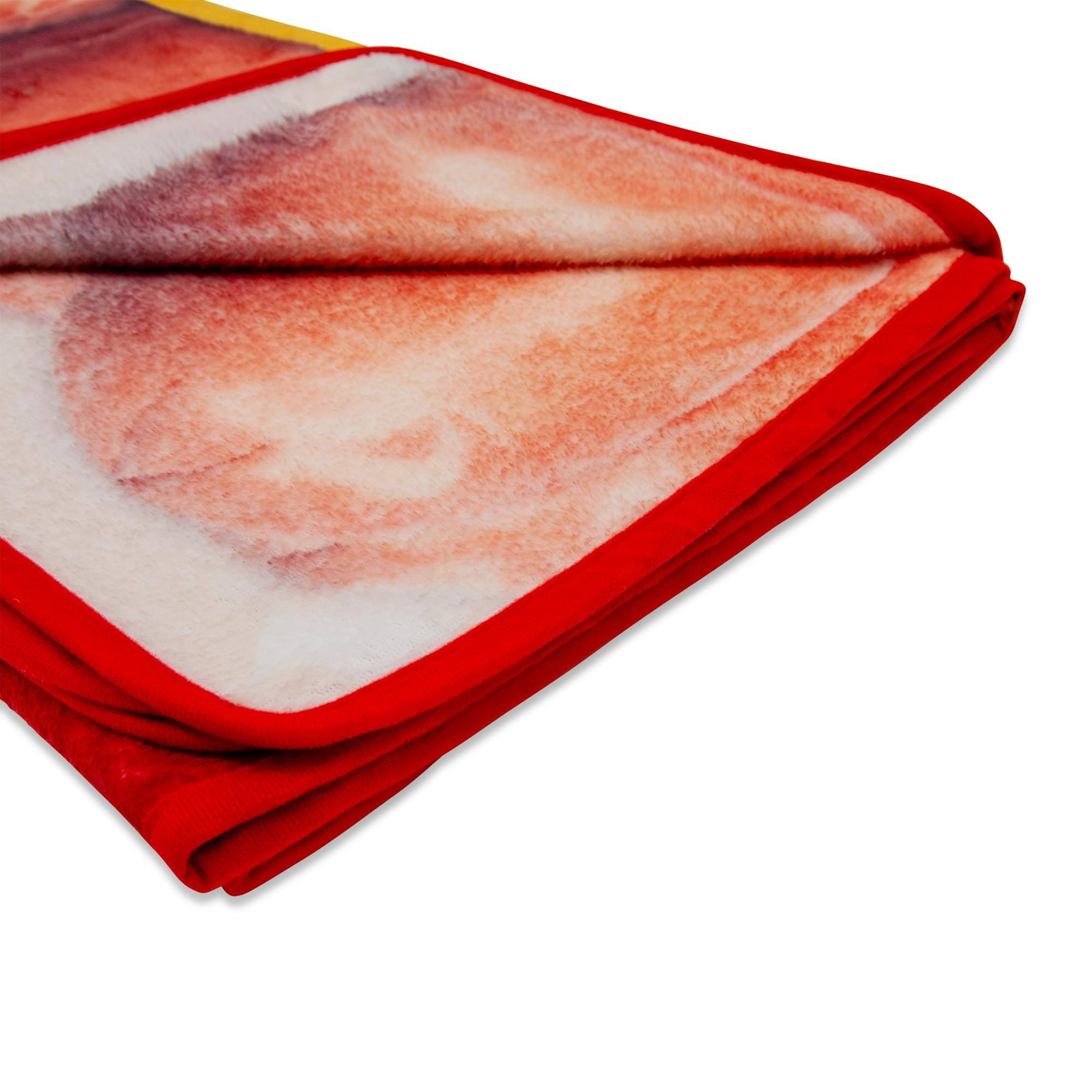 Alt View 10. Toynk - Oscar Mayer Jumbo Hot Dogs Fleece Throw Blanket | 45 x 60 Inches - Red.