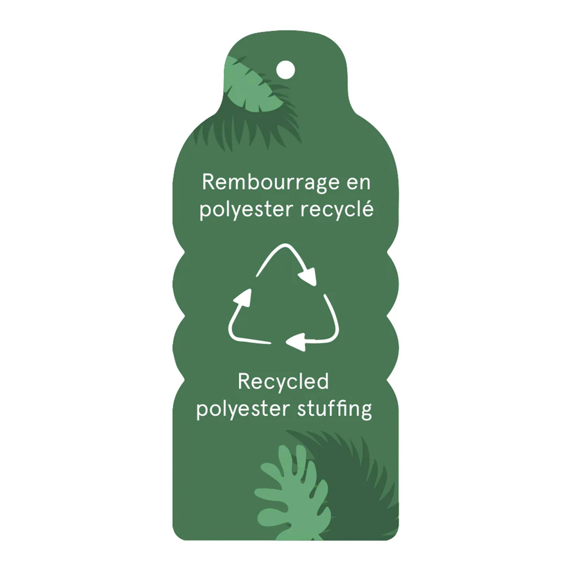 Rembourrage en polyester recyclé  
Recycled polyester stuffing