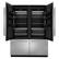 Alt View 1. JennAir - RISE Left Hand Swing Panel Kit for Built-In Bottom Mount - Stainless Steel.