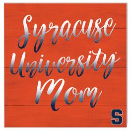 Jardine - Syracuse 10'' x 10'' Mom Plaque - Orange