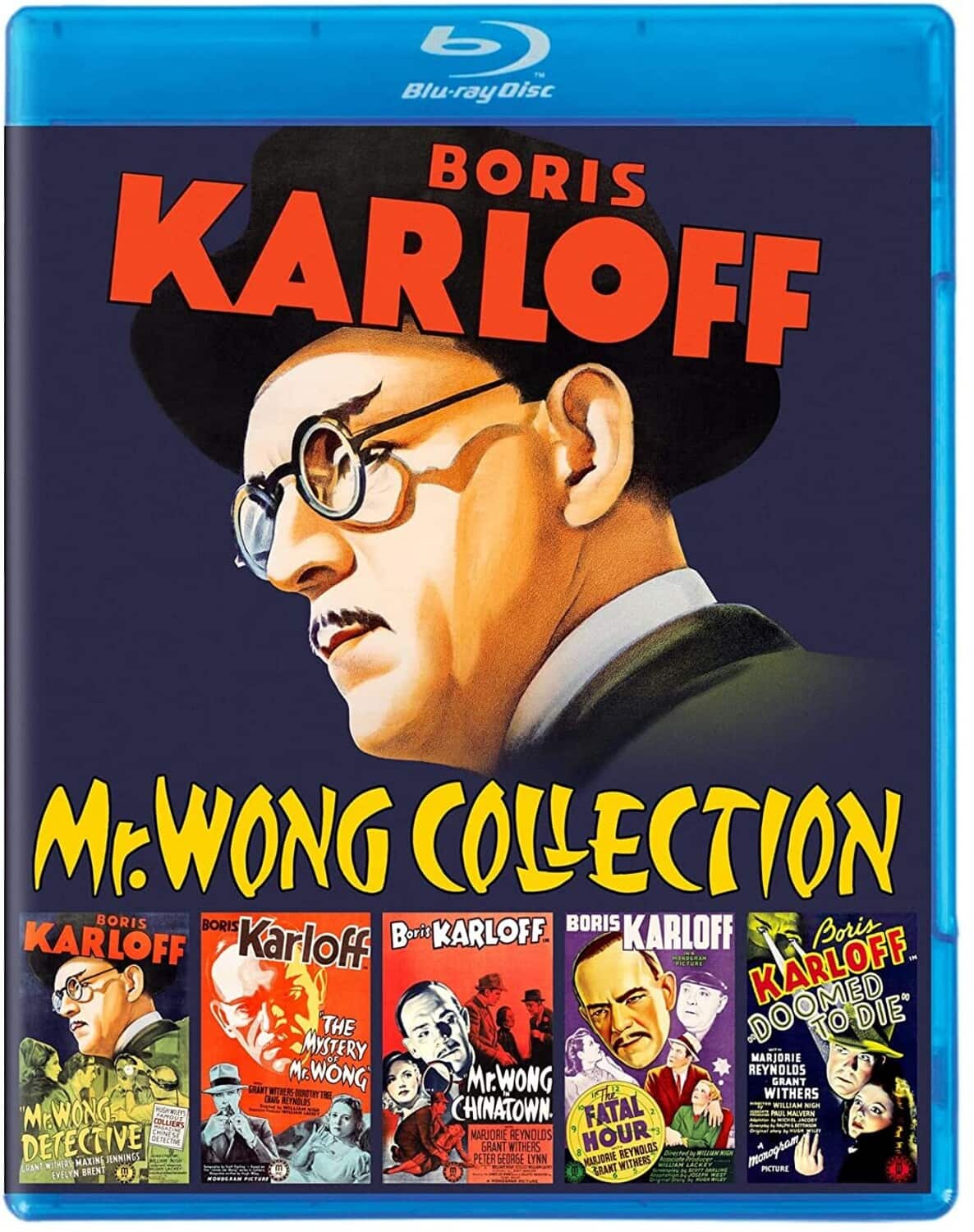 Mr. Wong Collection (Mr. Wong, Detective / The Mystery of Mr. Wong / Mr. Wong in Chinatown / The Fatal Hour /- BLU-RAY