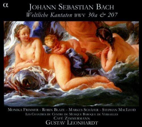 Gustav Leonhardt - Secular Cantatas  - COMPACT DISCS