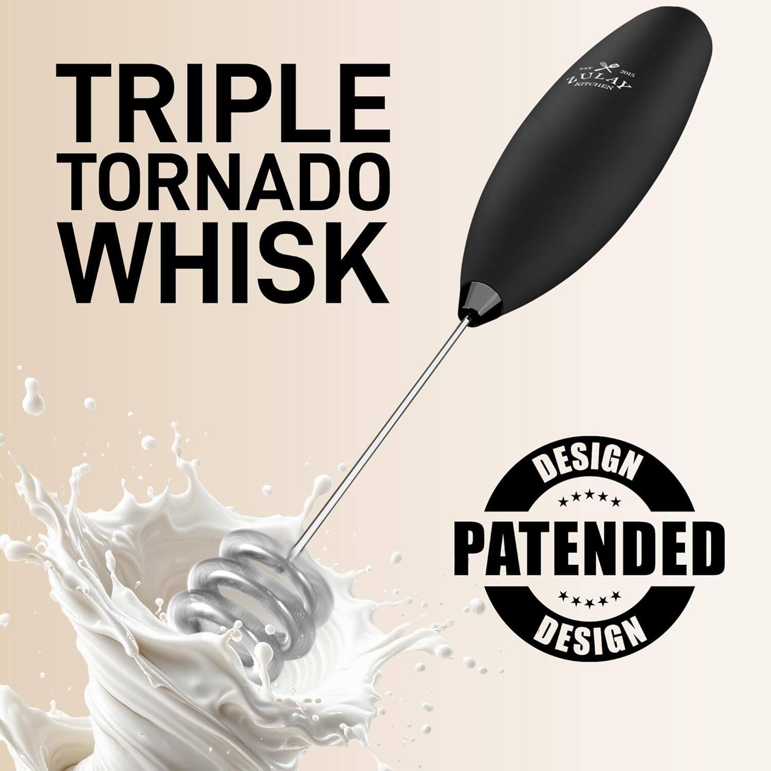 TRIPLE TORNADO WHISK

DESIGN PATENTED DESIGN