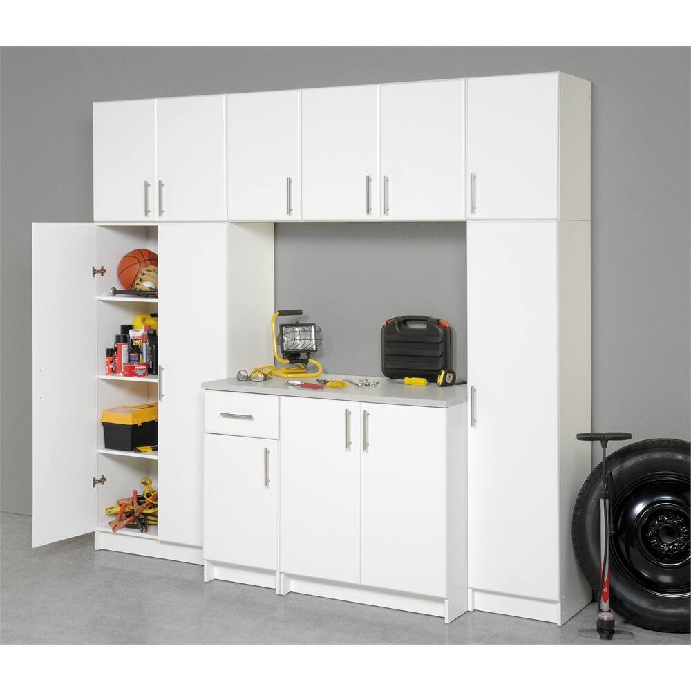 Left. Prepac - Elite 32" Storage Cabinet - White.