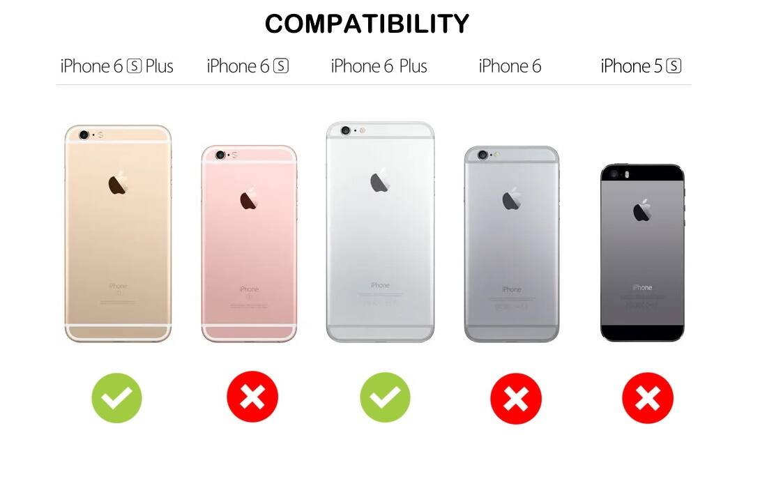 COMPATIBILITY iPhone 6 S Plus iPhone 6 S iPhone 6 Plus iPhone 6 iPhone 5 S