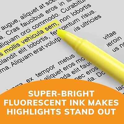 Sure, here is the corrected and grouped text:

---

at scer in 1 eros lobortis risus. faucibus commodo. non ultricies augue, - Cras orci sem, orntum iis vehicula fer vitae a. liquam lobortis, volutp. esoin n elit erat us S blandit Aliquam metus mo fau rna. tempor eros elit eros aliquet ada nec Dc ex la. la

SUPER-BRIGHT FLUORESCENT INK MAKES HIGHLIGHTS STAND OUT

---

The text appears to be a mix of placeholder Latin text and a promotional message.