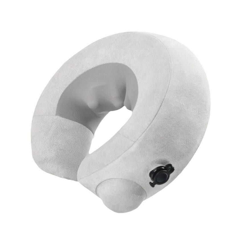 Front. Cluzine - Multifunctional Neck Shoulder Massager Rechargeable Cervical Pillow for Travel Home Office.