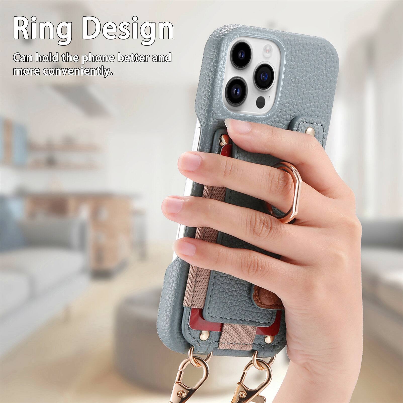 Ring Design  
Can hold the phone better and more conveniently.