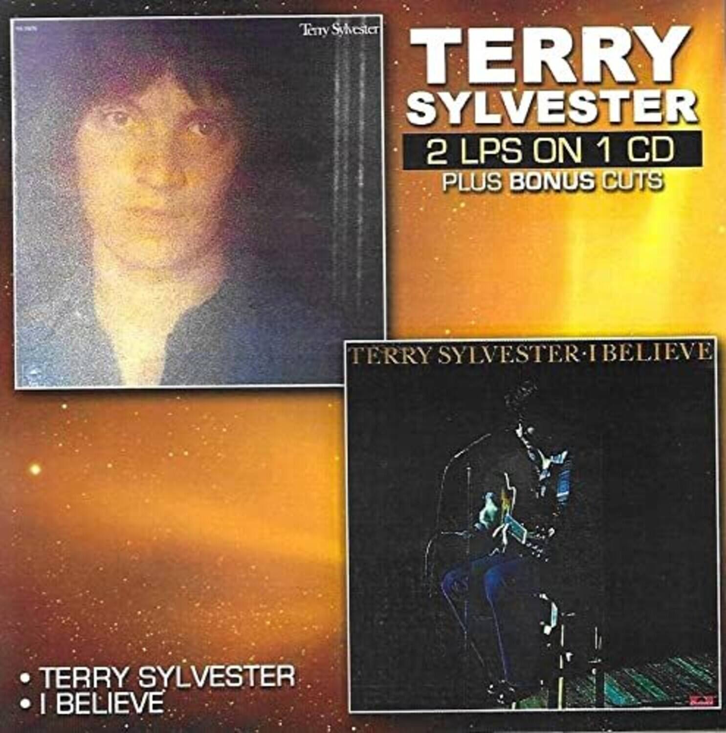 Terry Sylvester  
2 LPS ON 1 CD  
PLUS BONUS CUTS  

Terry Sylvester - I Believe  

Terry Sylvester  
I Believe