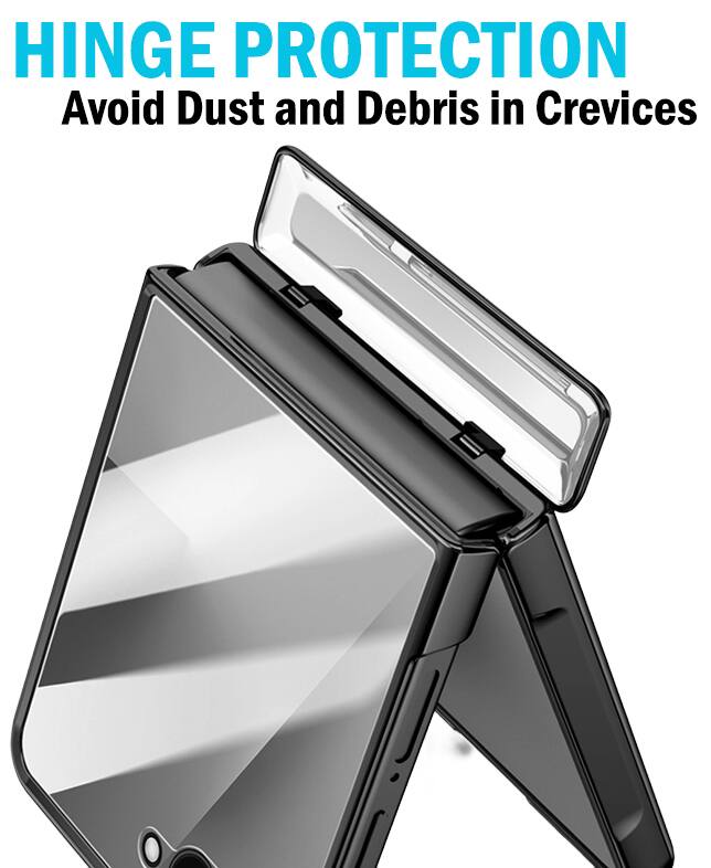 HINGE PROTECTION  
Avoid Dust and Debris in Crevices