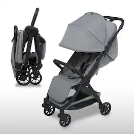 Unilove - Pika Travel Stroller - Moon Gray