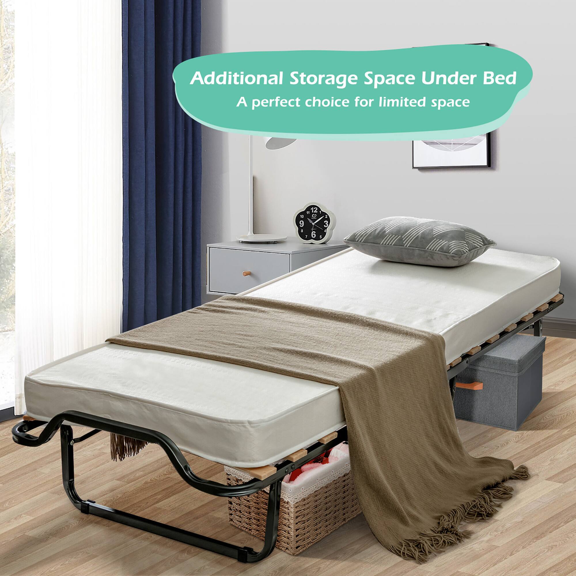 Additional Storage Space Under Bed  
A perfect choice for limited space