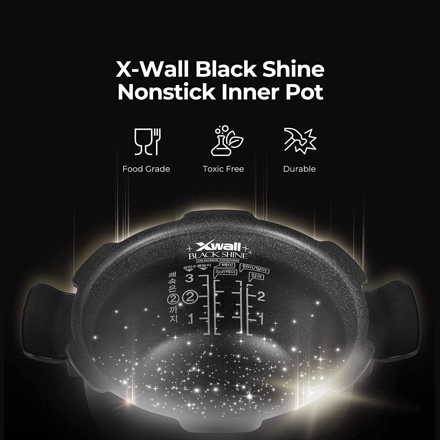 Alt View 16. Cuckoo - 3-Cup IH Twin Pressure Rice Cooker - CRP-MHTR0309F - White.