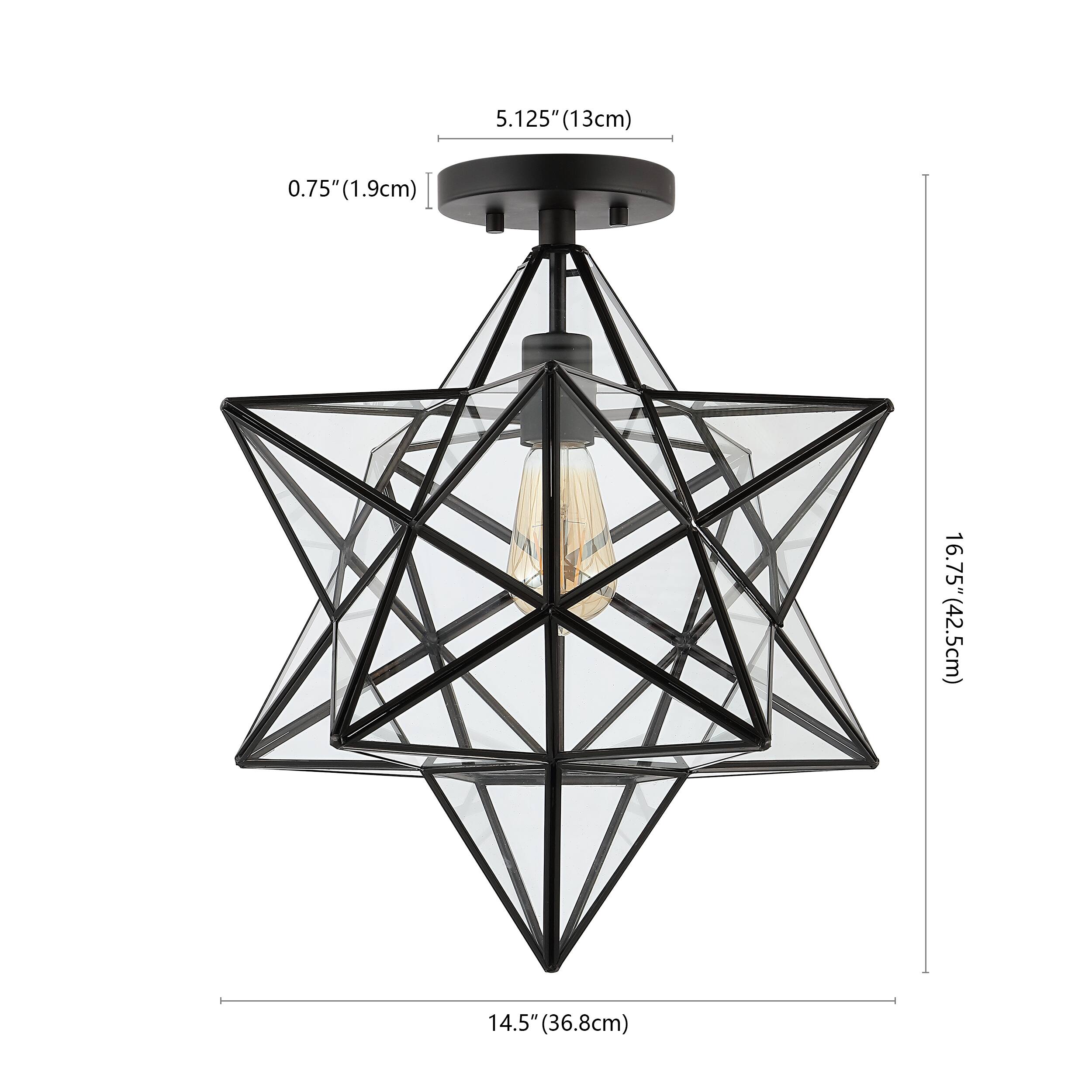 5.125" (13cm)  
0.75" (1.9cm)  
5" (1.9cm)  
16.75" (42.5cm)  
14.5" (36.8cm)