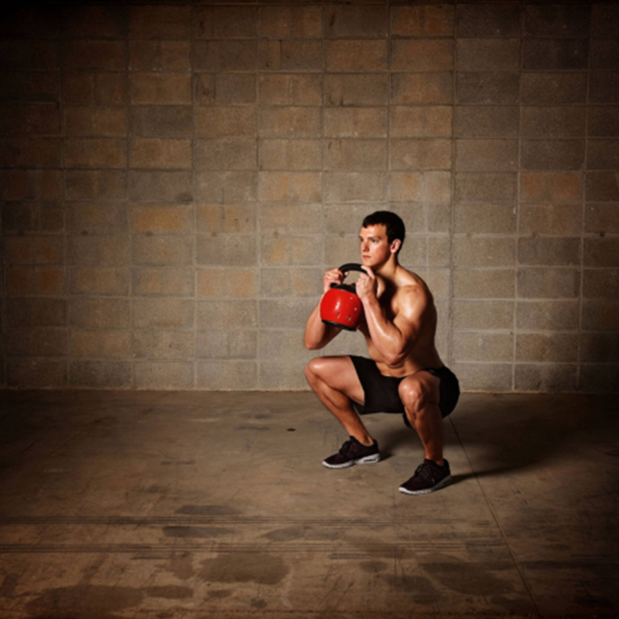 Alt View 5. Stamina Products - Stamina Products 05-3036 Versa Bell 16 to 36 Pound Adjustable Kettlebell Set - Red.