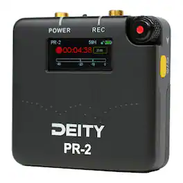 Deity - PR-2 Pocket 32-Bit Float Audio Recorder Lavalier Mic Bluetooth Control