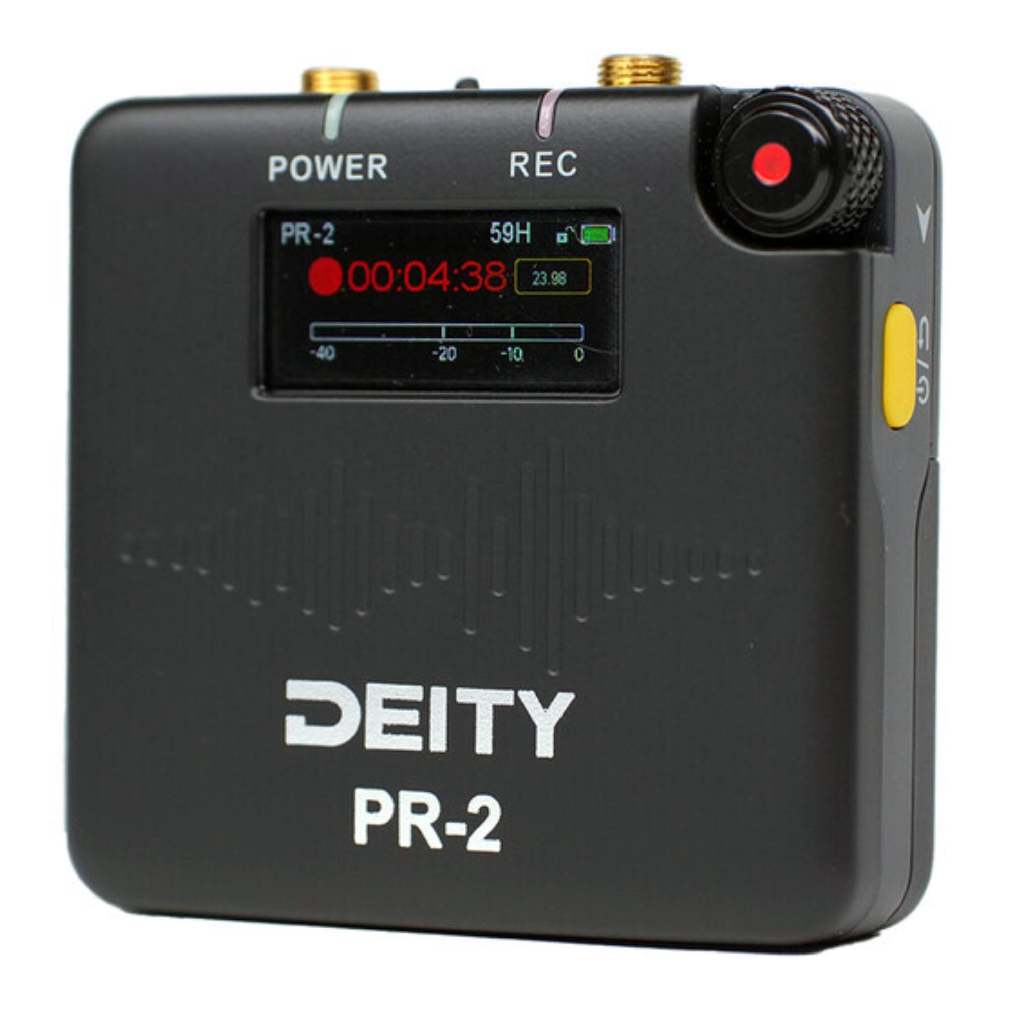 POWER REC  
PR-2  
59H  
00:04:38  
23.98  
40 20 10 0  
DEITY PR-2