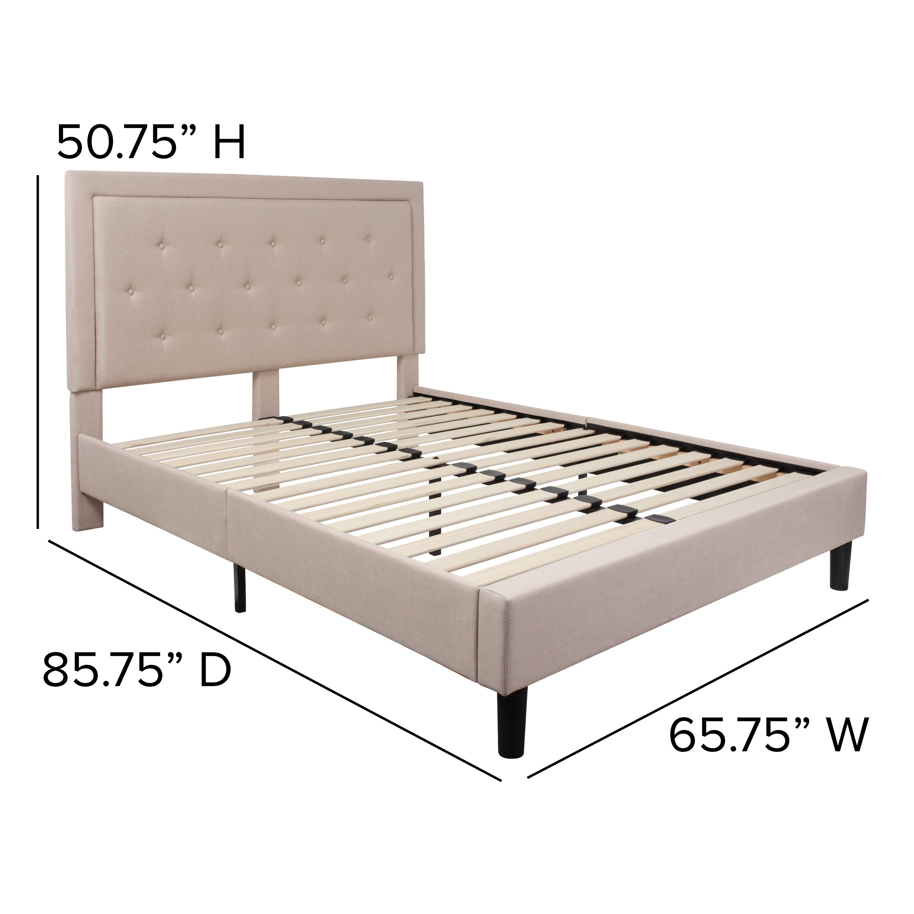 50.75" H  
85.75" D  
65.75" W