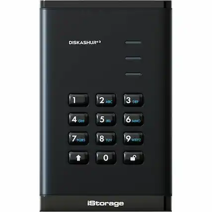 DISKASHUR® 3
1 ABC
2 DEF
3 GHI
4 JKL
5 MNO
6 PQRS
7 TUV
8 WXYZ
0
iStorage