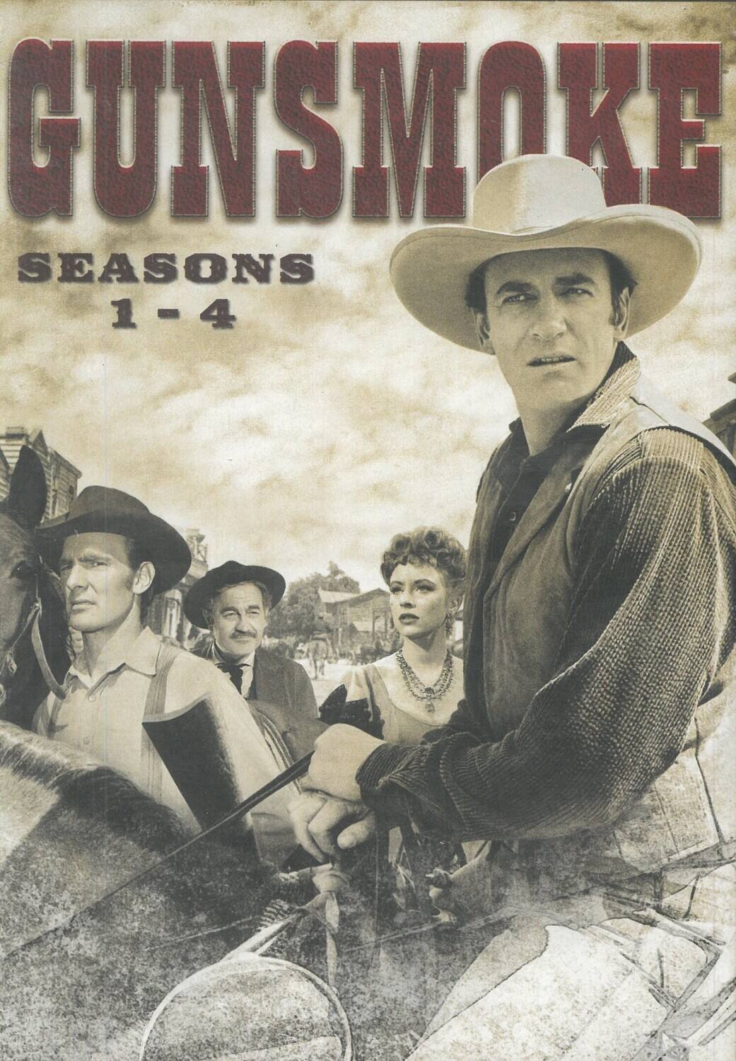 Gunsmoke: Seasons 1-4  - DVD