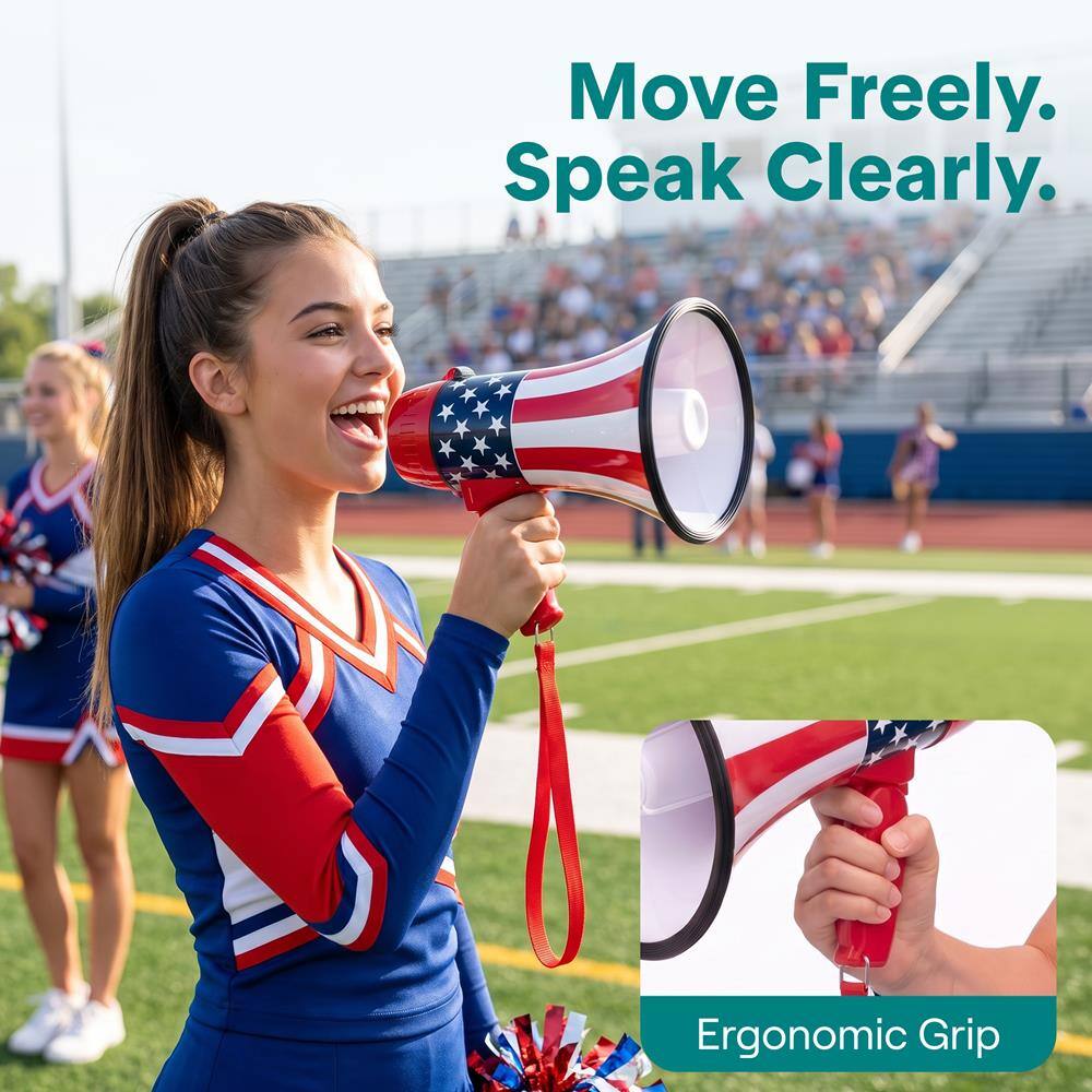 Move Freely.  
Speak Clearly.  

Ergonomic Grip