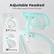 Adjustable Headrest
Multi-angle support to relax the neck
5.1" Lifting
30° Rotating