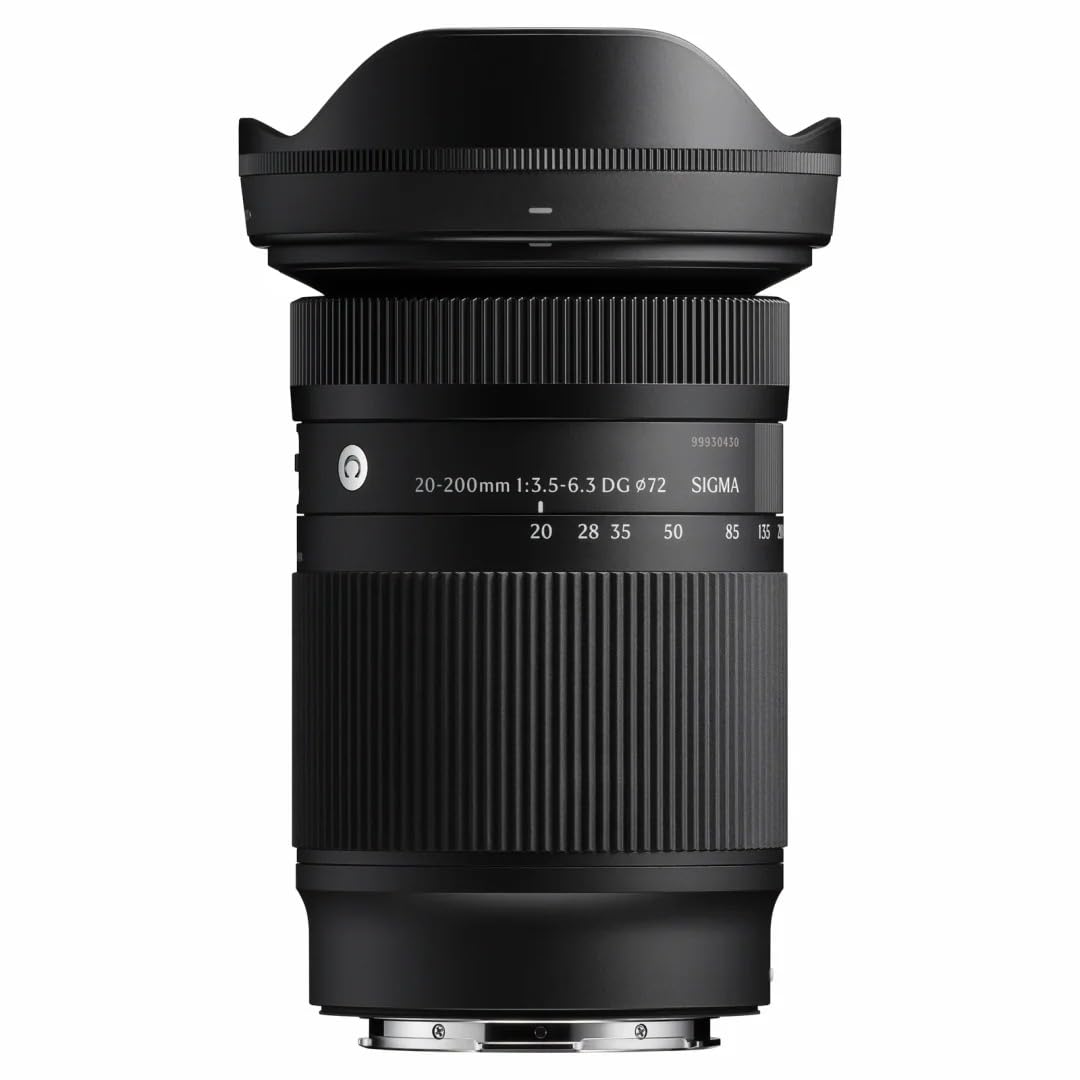Sigma 20 200mm F3.5 6.3 DG Contemporary Lens (Sony E Mount) Black