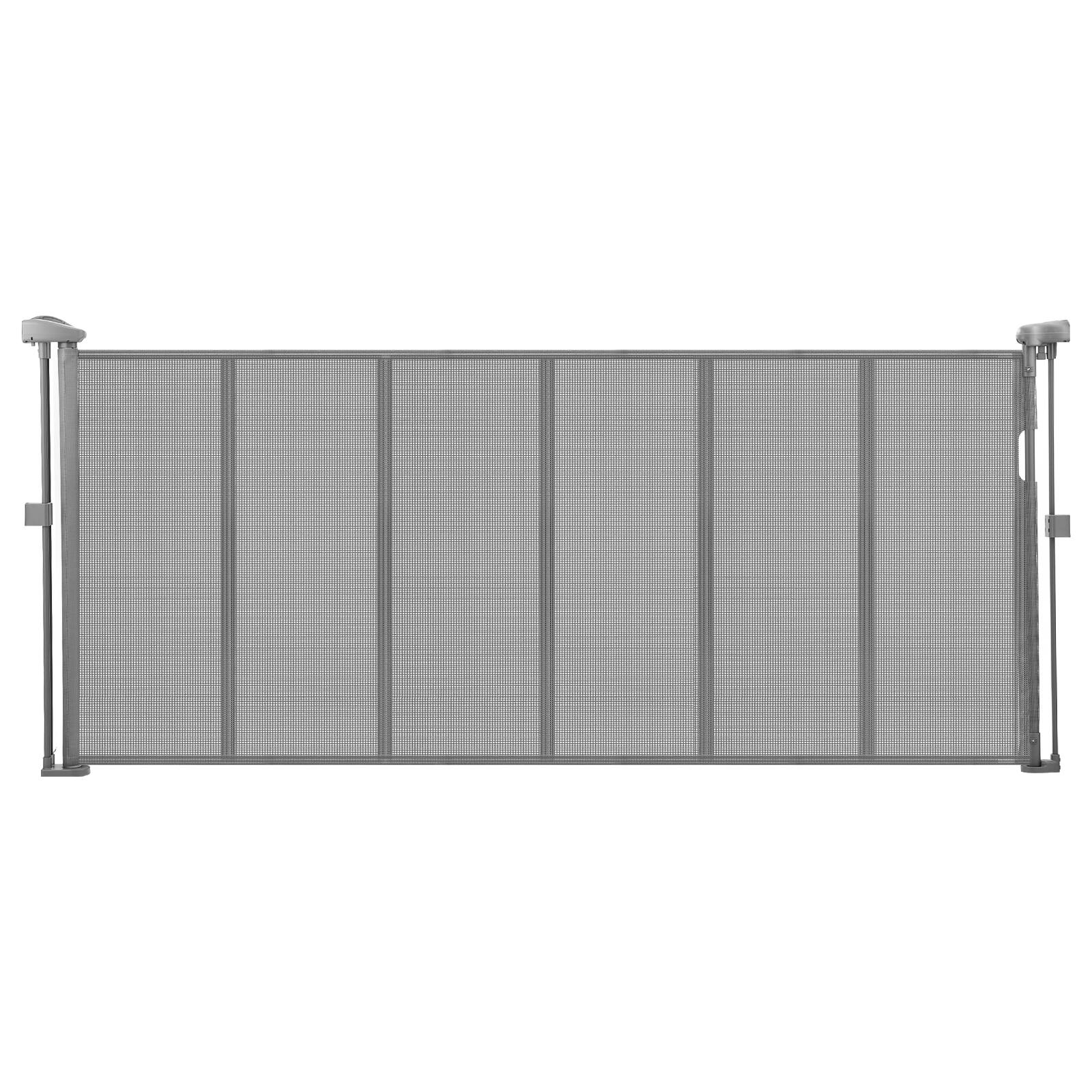 Alt View 5. VEVOR - Retractable Baby Gate, 34 inch Tall, Extends up to 71 inch Wide, Retractable Gate for Kids or Pets, Mesh Material.